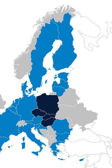 Europe map